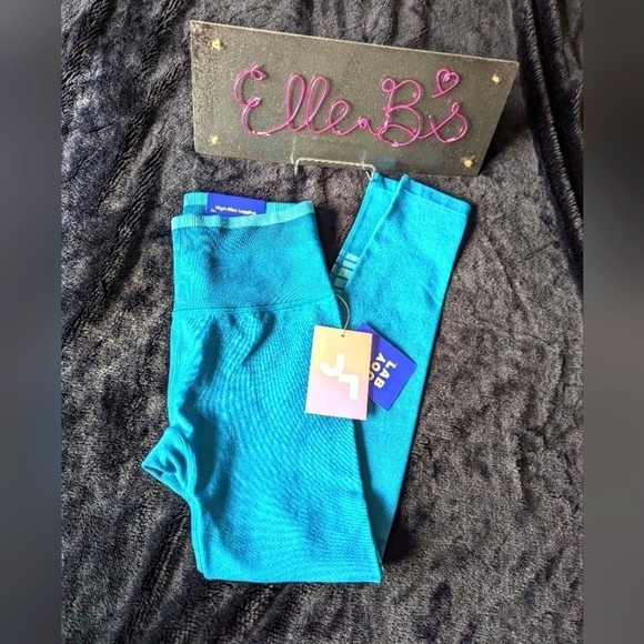 JoyLab Pants - NWT Joy Lab Blue Teal High Rise 7/8 Legging XS